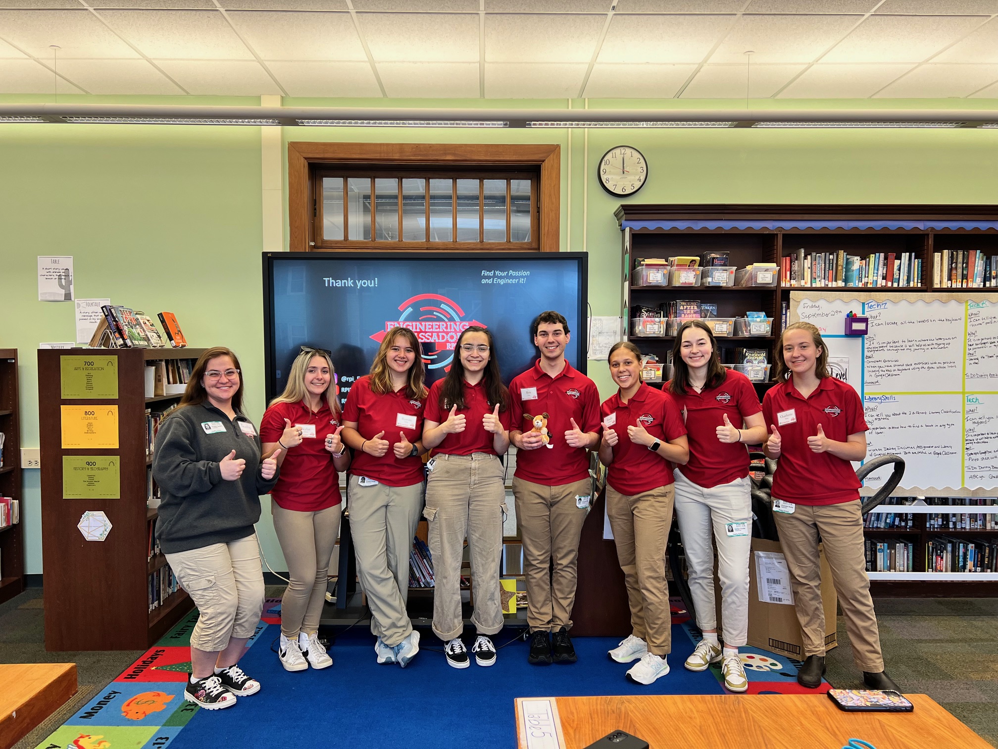 Engineering Ammbassdors Rpi RPI Engineering Ambassadors light up the classroom with STEM knowledge ...